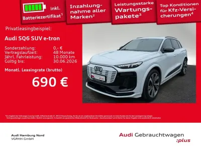 Second-hand Audi SQ6 e-tron Ambiente 359 kW (489 CP) 2024 Alb SUV