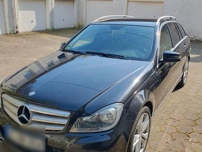 Usata Mercedes C220 Avantgarde 170 CV (125 kW) 2013 Nero Station wagon