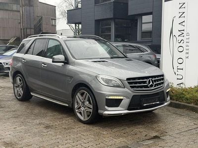 Gebraucht Mercedes ML63 AMG AMG 525 PS (386 kW) 2013 Palladiumsilber  metalliclack SUV
