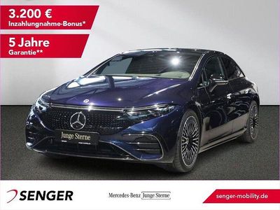 Second-hand Mercedes EQS450+ AMG 264 kW (360 CP) 2022 Albastru Berlinǎ