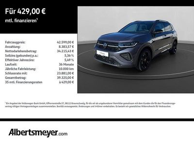 Neu VW T-Cross R-line 150 PS (110 kW) 2026 Grau SUV
