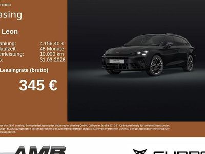 Neu Cupra Leon 204 PS (150 kW) 2025 Schwarz Limousine