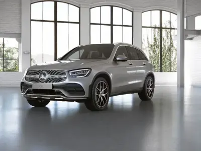 Gebraucht Mercedes GLC220 AMG 194 PS (142 kW) 2021 Silber SUV