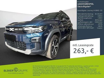 Neu Dacia Bigster Journey 158 PS (116 kW) 2026 Bleu indigo blue SUV