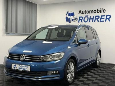 Gebraucht VW Touran Highline 150 PS (110 kW) 2016 Blau Van / Kleinbus