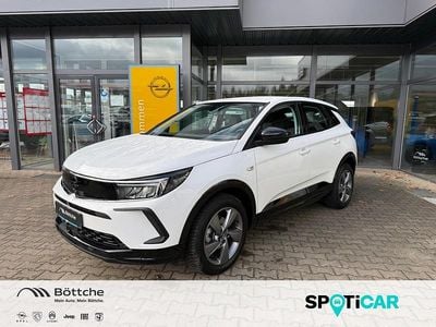 Gebraucht Opel Grandland X GS Line 131 PS (96 kW) 2024 Lack weiss banquise/deckende lackierung SUV