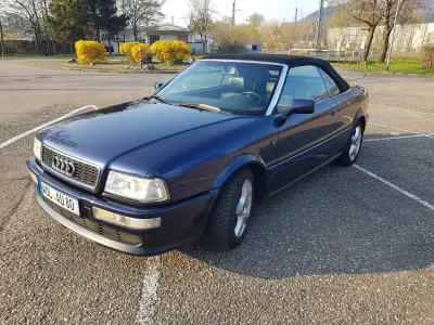 Gebraucht Audi Cabriolet 116 PS (85 kW) 1998 Blau Cabrio