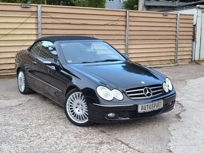 Gebraucht Mercedes CLK200 Avantgarde 184 PS (135 kW) 2007 Schwarz Cabrio