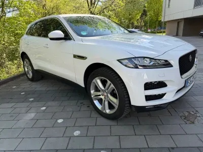 Brugt Jaguar F-Pace Portfolio 179 HK (131 kW) 2016 Hvid SUV
