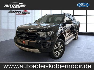 Schwarz Gebraucht 2022 Ford Ranger Wildtrack Abholung | 41.880 € (Fairer Preis)
