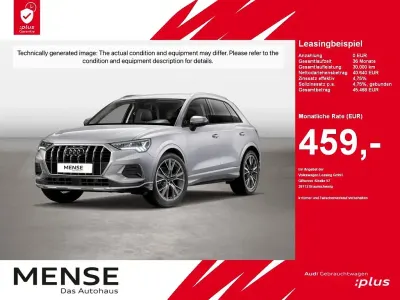 Gebraucht Audi Q3 Advanced 150 PS (110 kW) 2026 Florettsilber SUV