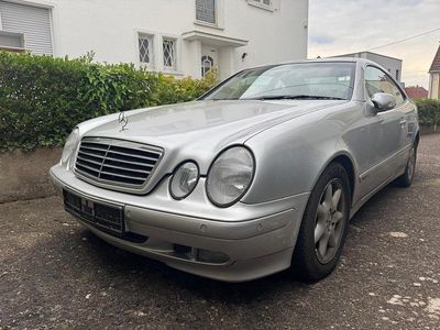 Brugt Mercedes CLK200 163 HK (119 kW) 2002 Sølv Coupe