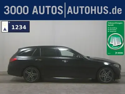 Gebraucht Mercedes C220 AMG line 220 PS (161 kW) 2022 Schwarz Kombi