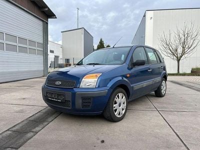 Gebraucht Ford Fusion Style 75 PS (55 kW) 2009 Blau Kleinwagen