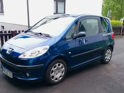 Gebraucht Peugeot 1007 109 PS (80 kW) 2005 Blau Van / Kleinbus