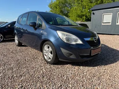 Gebraucht Opel Meriva Edition 101 PS (74 kW) 2010 Blau Van / Kleinbus