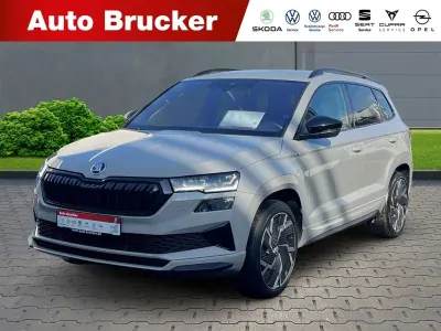 Gebraucht Skoda Karoq SportLine 190 PS (139 kW) 2022 Grau SUV