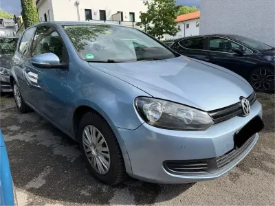 Gebraucht VW Golf VI Trendline 80 PS (58 kW) 2009 Blau Kleinwagen