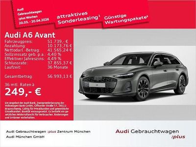 Gebraucht Audi A6 Ambiente 204 PS (150 kW) 2025 Chronosgrau metallic Kombi