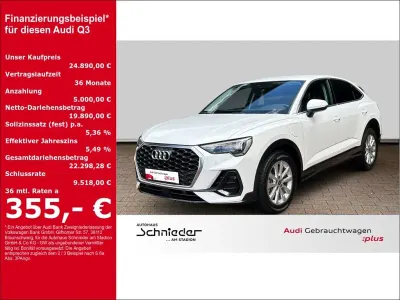 Gebraucht Audi Q3 Sportback Sport 150 PS (110 kW) 2022 Weiss SUV