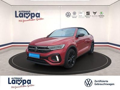 Gebraucht VW T-Roc Cabriolet R-line 150 PS (110 kW) 2022 Rot Cabrio