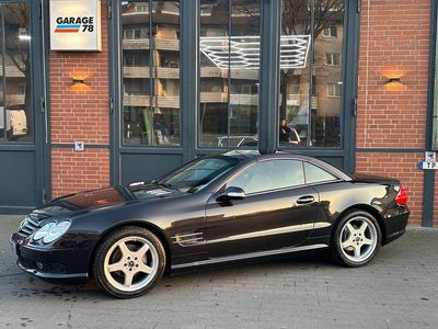 Usata Mercedes SL350 245 CV (180 kW) 2003 Nero Cabrio