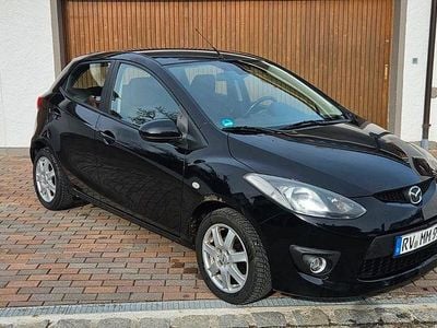 Gebraucht Mazda 2 90 PS (66 kW) 2009 Schwarz Kleinwagen
