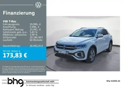 Second-hand VW T-Roc R-line 150 CP (110 kW) 2025 Alb SUV
