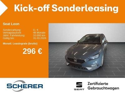 Gebraucht Seat Leon FR 150 PS (110 kW) 2025 Fjordblau Limousine