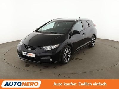 Gebraucht Honda Civic Executive 141 PS (103 kW) 2014 Schwarz Kombi