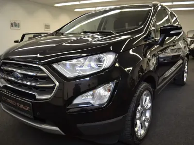 Gebraucht Ford Ecosport Titanium 125 PS (91 kW) 2020 Schwarz SUV