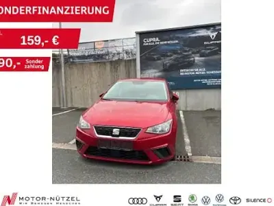Brugt Seat Ibiza Style 115 HK (84 kW) 2019 Rød Hatchback
