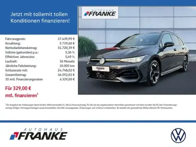 Neu VW Golf VIII R-line 150 PS (110 kW) 2025 Delfingrau metallic Kombi