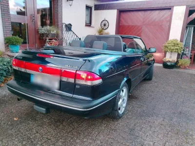 Gebraucht Saab 900 Cabriolet 150 PS (110 kW) 1997 Blau Cabrio