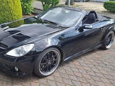 Gebraucht Mercedes SLK350 272 PS (200 kW) 2005 Schwarz Cabrio