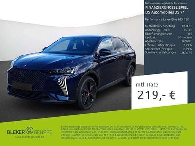 Blau/metallic klarlack Gebraucht 2023 DS Automobiles DS7 Crossback Performance Line Plus SUV | 22.880 € (Guter Preis)