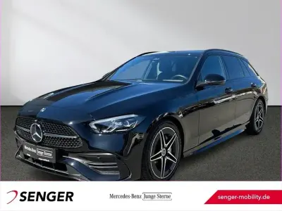 Brugt Mercedes C200 AMG 204 HK (150 kW) 2021 Sort Stationcar
