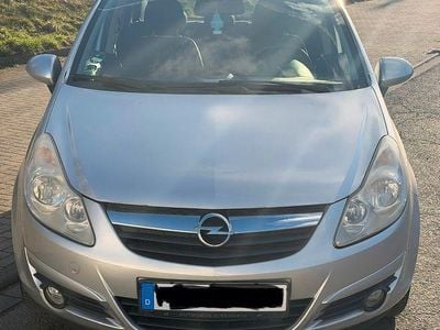 Gebraucht Opel Corsa 80 PS (58 kW) 2008 Silber Kleinwagen