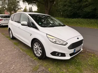 Gebraucht Ford S-MAX S 150 PS (110 kW) 2016 Weiß Van / Kleinbus
