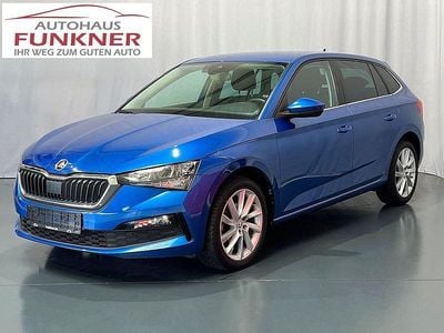 Gebraucht Skoda Scala Ambition 110 PS (80 kW) 2022 Blau Kleinwagen