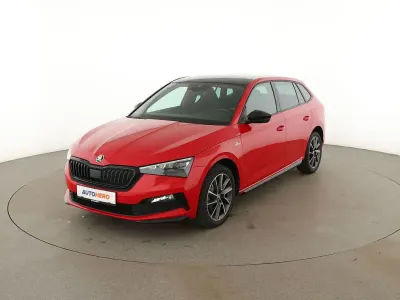 Używany Skoda Scala Monte Carlo 110 KM (80 kW) 2022 Czerwony Hatchback