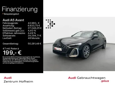 Gebraucht Audi A5 Edition .1 204 PS (150 kW) 2025 Mythosschwarz metallic Kombi
