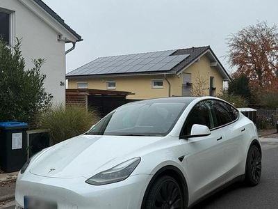 Gebraucht Tesla Model Y Performance 392 kW (534 PS) 2021 Weiß SUV