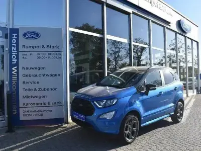 Second-hand Ford Ecosport ST-Line 140 CP (102 kW) 2020 Albastru SUV