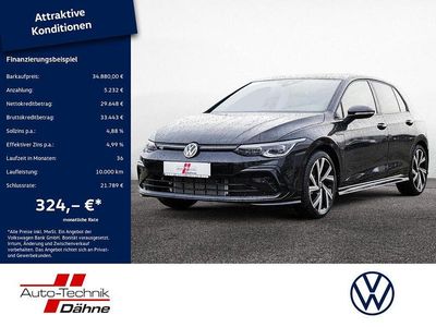 Gebraucht VW Golf VIII R-line 150 PS (110 kW) 2023 Deep black Limousine