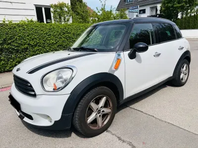 Gebraucht Mini Cooper D Countryman 111 PS (81 kW) 2012 Weiß SUV