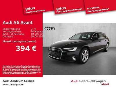 Gebraucht Audi A6 Business 265 PS (194 kW) 2024 Mythosschwarz metallic Kombi