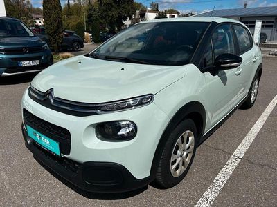 Gebraucht Citroën C3 Feel 82 PS (60 kW) 2019 Grün Kleinwagen