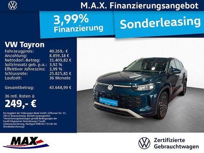 Gebraucht VW Tayron Life 193 PS (141 kW) 2025 Nightshade blue metallic SUV