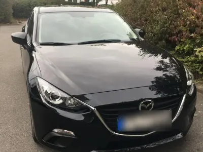 Gebraucht Mazda 3 Prime-Line 100 PS (73 kW) 2014 Schwarz Limousine